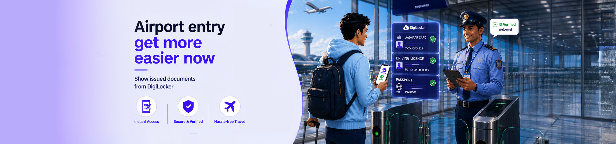 Airport entry get more easier now