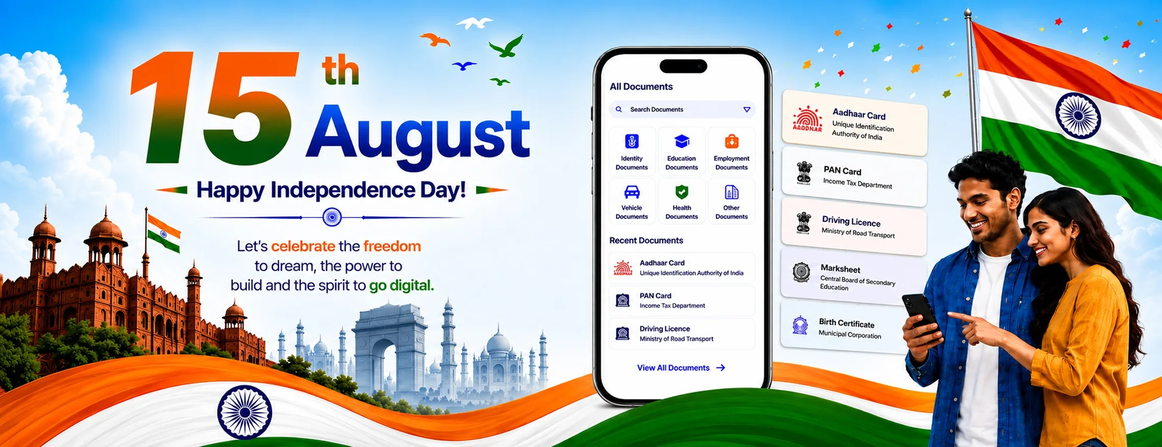 Independence Day Banner 2026.